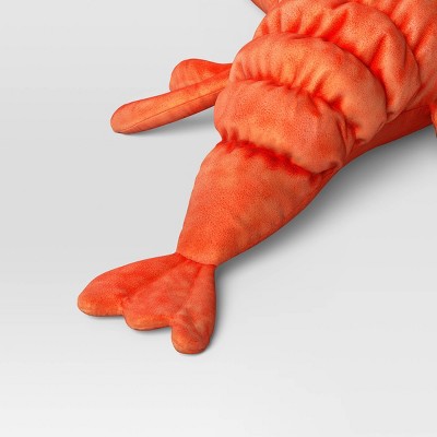 Oversize Lobster Shaped Throw Pillow Coral Red - Room Essentials&#8482;