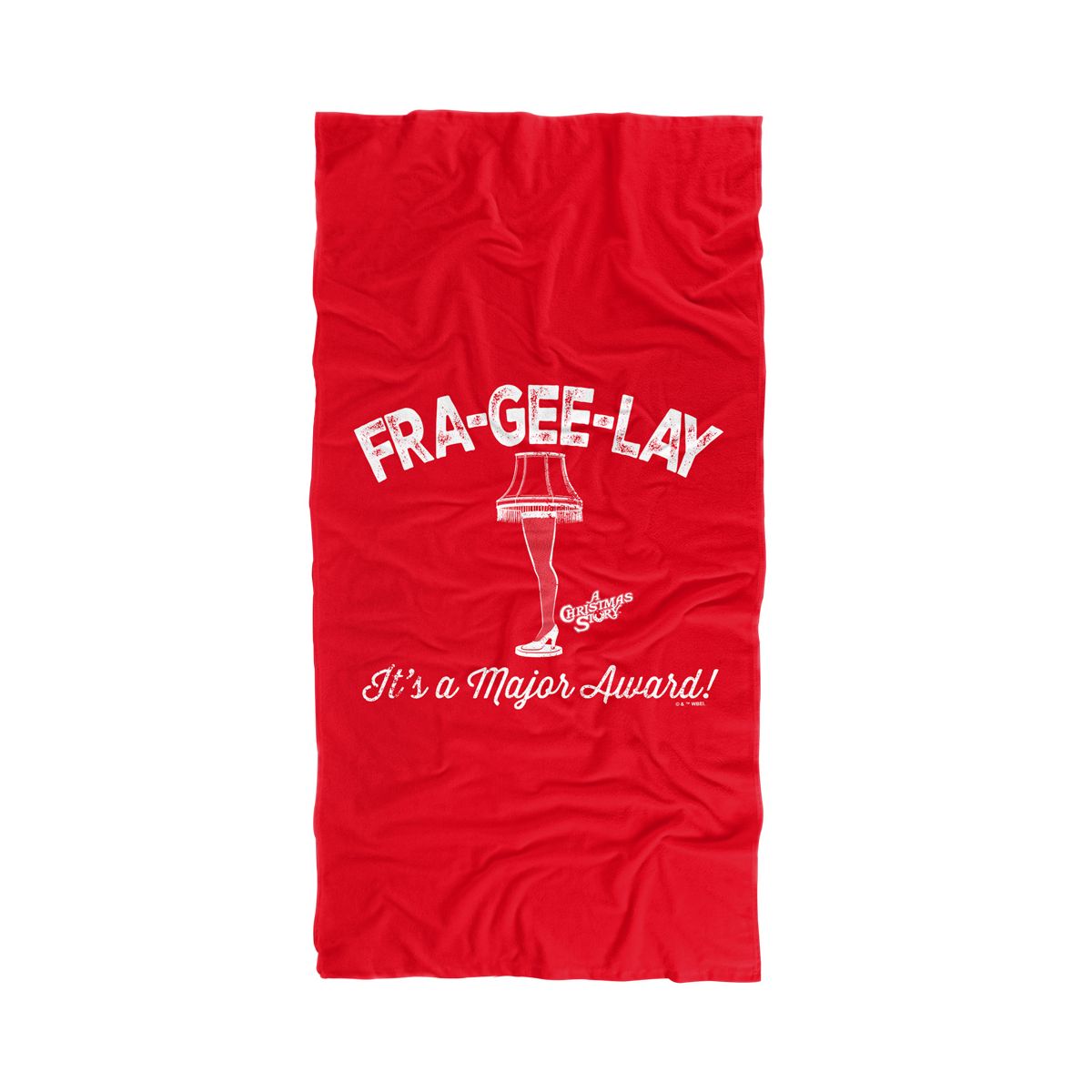 A Christmas Story Frageelay A Major Award 30" x 60" Beach Towel