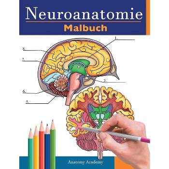 Neuroanatomie Malbuch - by  Anatomy Academy (Paperback)