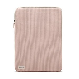 U Brands 15" x 10.5" Corduroy Laptop Pouch Dusty Rose - 1 of 4