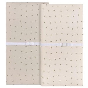 Ely's & Co. Baby Changing Pad Cover - Cradle Sheet 100%  Combed Jersey Cotton 2 Packs Gender Neutral - 1 of 4