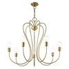 Livex Lighting Lucerne 7 - Light Chandelier in  Antique Brass - 4 of 4