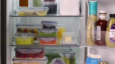 LocknLock Easy Essentials Color Mates Assorted Food Storage Container Set -  18pc