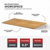 Yakima MOD Work Space Bamboo Finish Drop-In Table Top Expanded Workspace and Stylish Efficiency Ideal Fit for MD and LG HomeBase, Brown - 2 of 4