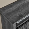 GDFStudio Burke 57.9" Modern TV Stand with 2 Sliding Barn Door and Storage Cabinets - 4 of 4
