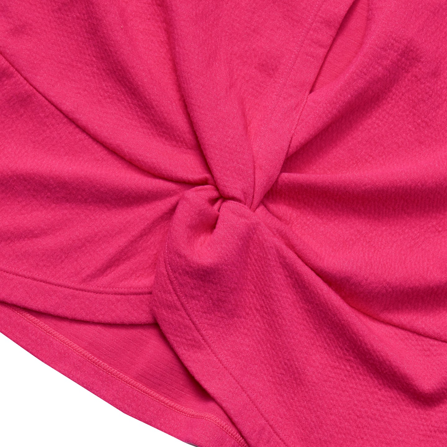 Детский топ Lands' End Long Sleeve Twist Back Active Top - Small - Rose Violet, цвет: Розовый — фото 2