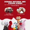 Nocciola 5 PCS Entire Barnyard Dog Toys with Squeaky Sounds,Christmas gift,Durable and Stimulating Plush Toys for Small to Large Dogs - 4 of 4