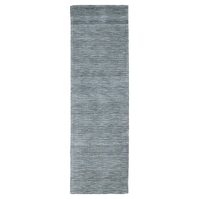 Smoke Solid Woven Runner - (2'6"x8' Runner) - Weave & Wander