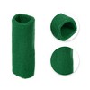 Unique Bargains Sweat Absorbing Cotton Yarn Latex Wrist Sweatbands Wrist Band 3.15"x5.91" 1 Pair - 3 of 4