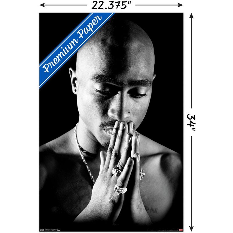 Trends International Tupac - Praying Unframed Wall Poster Prints, 3 of 7