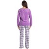 Just Love Womens Ultra-Soft Pajama Pant Set with Matching Socks - 3 Piece Micro Fleece PJ Set - 3 of 4