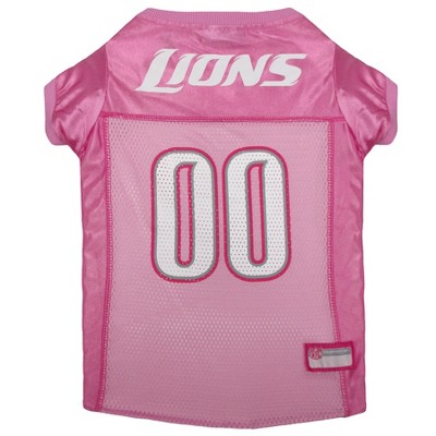 pink detroit lions jersey