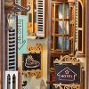 Hands Craft DIY Bookend Puzzle Travel in Venice: Miniature House Kit, Art & Craft Activity, Includes Light, Ages 14+ - 4 of 4