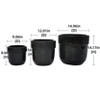 Vynxaria Modern Ceramic Flowerpot - Elegant Planter for Indoor & Outdoor Use - 2 of 4