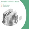 Unique Bargains Stainless Steel Multipurpose Use Durable Flat Fan Spray Pressure Washer Nozzles - 4 of 4