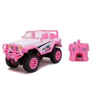 Jada Toys - Girlmazing 1:16 Scale RC Jeep, Exclusive Star Deco - 1 of 4