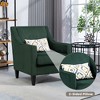 NicBex Corduroy Accent Chair Modern Comfy Upholstered Armchair with Wood Legs for Bedroom,Living Room - 4 of 4