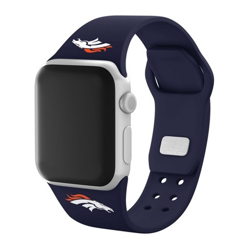 Nfl Denver Broncos Samsung Watch Compatible Silicone Sports Band : Target