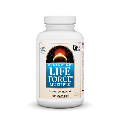 Life Force Multiple No-Iron by Source Naturals, Inc.  -  180 Capsule