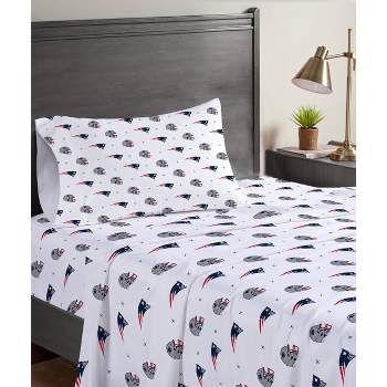 NFL New England Patriots Small X Twin Sheet Set - 3pc