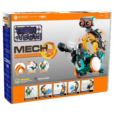 Elenco TEACH TECH Mech-5, Mechanical Coding Robot