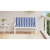 Garden Bench Cushion Set of 2 100% polyester vidaXL - 3 of 4
