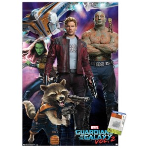 Trends International Marvel Cinematic Universe - Guardians of the Galaxy 2 - Group Unframed Wall Poster Prints - 1 of 4