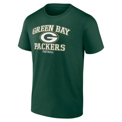 Green Bay Packers T-Shirt Men's Large Gray G Logo Short