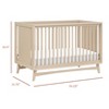Babyletto Peggy Mid-Century 3-in-1 Convertible Crib with Toddler Bed Conversion Kit - 4 of 4