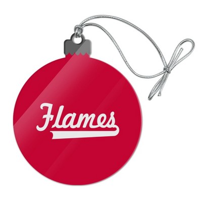 UIC Secondary Logo Acrylic Christmas Tree Holiday Ornament