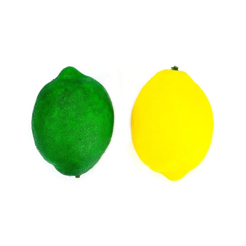 Link Ready! Set! Go! 12 Piece Yellow And Green Lifelike Fake Lemons, Kitchen Pretend Play Food Toys For Kids, 2 of 7