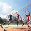 VEVOR 4-Way Volleyball Net, Adjustable Height Badminton Net Set for Backyard Beach Lawn, Outdoor Portable Volleyball Net with Carrying Bag - 2 of 4