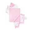 Sparkle and Bash 60 Sheets Pink & White Tissue Paper for Gift Wrapping Bags, Metallic Bulk Set - 4 of 4