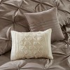 Gracie Mills Steele 24-Piece Faux silk Polyoni Tufted Room in a Bag - 3 of 4