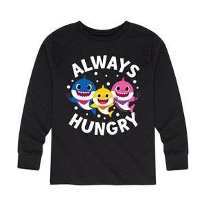 Boys' - Baby Shark - Always Hungry Long Sleeve Graphic T-Shirt - 1 of 4