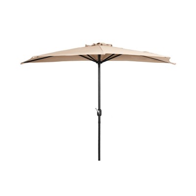 WestinTrends 9 ft Half Outdoor Patio Market Umbella