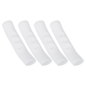 Unique Bargains Anti-Slip Lightweight Mountain Road Bike Brake Lever Silicone Sleeves 3.07" x 0.67" 4 Pcs - 1 of 3