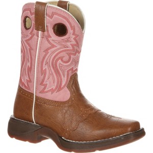 LIL' DURANGO Western Boot, BT287, Pink - 1 of 4