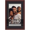 PosterPalooza | Brown Frame with Black Photo Mat, UV Acrylic Front, Foam Board Backing, 60 Sizes Available - 2 of 4