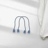 Unique Bargains Gourd Magnetic Buckle Curtain Strap Polyester Magnet 2 Pcs - 2 of 4