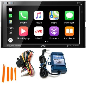 JVC KW-M855BW Compatible with CarPlay, Wireless Android Auto + SWI-RC Steering Wheel Control Interface - 1 of 4