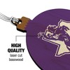 Tarleton State University Primary Logo Wood Christmas Tree Holiday Ornament - 3 of 4