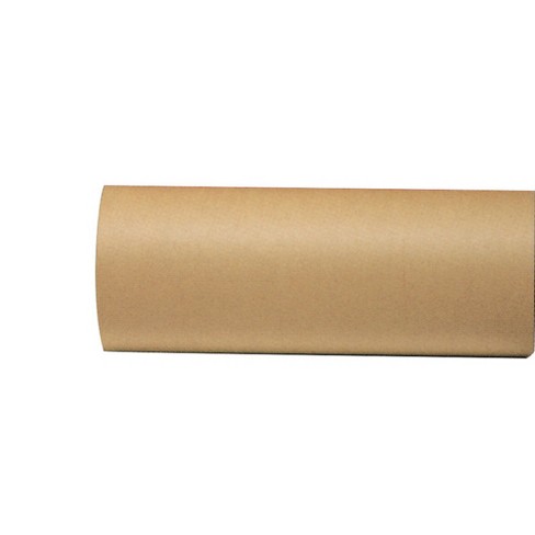 White Kraft Paper Roll - 48 inch x 100 Feet - Recycled Paper