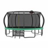 NAYSAYE Trampoline 15FT with Basketball Hoop and Safety Net for Outdoor Fun for Kids and Adults Backyard, Green, 180.00"*108.00"*230.00" - 4 of 4