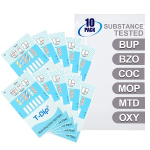 Mintegrity [10pk] 6 Panel Urine Drug Test Card for Home | High Sensitivity Substance Screening Home Detection Urine Dip Card | MT-WDOA-865 - 1 of 4