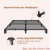 Twin Size/Full Size/Queen/King Size Bed Frame, 6"/8"/14 " High Platform Bed Frame, w/Storage Space, Heavy Duty Steel Slat Support - 4 of 4