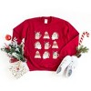 Simply Sage Market Women's Graphic Sweatshirt  Santa  Tree Mug Chart - 3 of 4