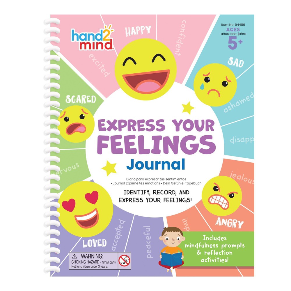 Photos - Educational Toy Hand2Mind Express Your Feelings Journal