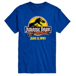 Men's - Jurassic Park - 30Th Logo Short Sleeve Graphic T-Shirt - 1 of 4