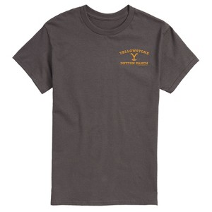 Men's - Yellowstone - Yellowstone Y Dutton Ranch Logo Short Sleeve Graphic T-Shirt - 1 of 4